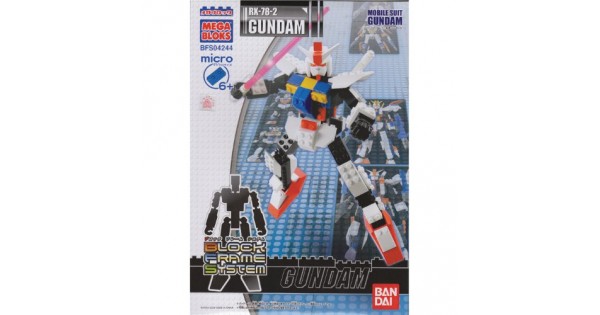 01-54928 / 54930 Mega Bloks Gundam RX-78-2 + Expansion Set A (Pair)