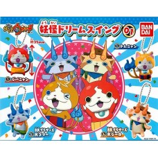 01-10927 Yokai watch - Yokai Dream Swinger Keychain 01 - Set of 4 200y