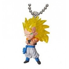 01-85059 Dragon Ball Z UDM Ultimate Deformed Mascot The Best 04 Keychain Figure Mascot - Super Saiyan 3 Gogeta