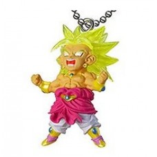 01-85059 Dragon Ball Z UDM Ultimate Deformed Mascot The Best 04 Keychain Figure Mascot - Super Saiyan Broly