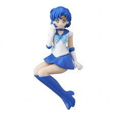 01-87379 Sailor Moon 20th Anniversary Bishoujo Senshi Mini Desktop Figure 300y - Sailor Mercury