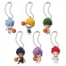 01-90009 Kuroko Basketball All Star First Half Battle Mini Figure Mascot Keychain 200y - Set of 6