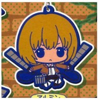 01-92264 Attack on Titan Rubber Mascot Strap - Armin Arlert