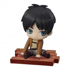 01-94104 Attack on Titan Suwarasetai Sitting Mini Figure Collection - Eren Yeager