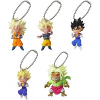 01-95733 Dragon Ball Z UDM Ultimate Deformed Mascot Burst 13 Mini Figure Mascot 200y - Set of 5