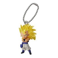 01-95735 Dragon BallZ / GT Ultimate Deformed Mascot UDM The Best 10 Mini Figure Mascot Key Chain 200y - Super Saiyan 3 Gotenks