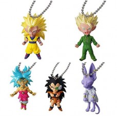 01-96893  Dragon Ball Z Ultimate Deformed Mascot UDM Burst 14 200y - Set of 5