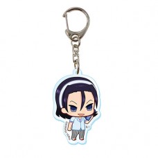 01-97039 Bandai YowaMushi Pedal Grande Road In Summer Capsule Clear Key Chain 300y - Toudou Jinpachi