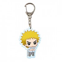 01-97039 Bandai YowaMushi Pedal Grande Road In Summer Capsule Clear Key Chain 300y - Fukutomi Juichi