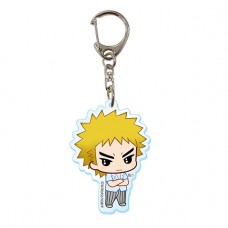 01-97039 Bandai YowaMushi Pedal Grande Road In Summer Capsule Clear Key Chain 300y - Fukutomi Juichi