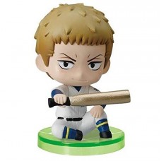 01-97116 Ace of Diamond Baseball Suwarase Team Sitting Mini Figures Capsule Toy 400y - Kanemaru Shinji