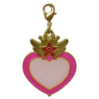 01-97187 Sailor Moon Stained Charm Locket with Clasp 300y - Chibi Moon Compact