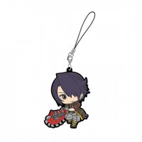 01-97210 God Eater Capsule Rubber Strap / Mascot Ver. 2 300y - Amamiya Rindou