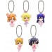 01-03018 Love Live! School Idol Project Movie Swing 09 Figure Mascot Keychain 300y - Set of 5