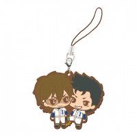 01-03148 Ace of Diamond Capsule Rubber Mascot EX 300y - Kuramochi Youichi & Miyuki Kazuya