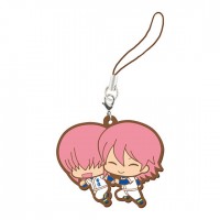 01-03148 Ace of Diamond Capsule Rubber Mascot EX 300y - Kominato Haruichi & Kominato Ryosuke