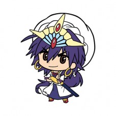 01-06473 Magi The Labyrinth of Magic Capsule Rubber Mascot 300y - Sinbad