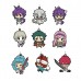 01-06475 Magi Sinbad no Bouken Adventure of Sinbad Capsule Rubber Mascot 300y - Set of 9