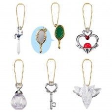 01-06496 Bishoujo Senshi Sailor Moon Crystal Season III Crystal Die-Cast Charm 400y - Set of 6