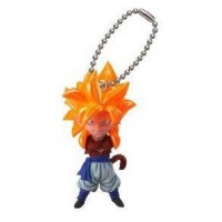 01-06522 Bandai Dragon Ball Z UDM Ultimate Deformed Mascot  Burst 20 Keychain Figure Mascot - Super Saiyan 4 Gogeta