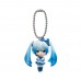 01-11006  vocaloid Hatsune Miku Winter Edition Mini Figure Swing /  Mascot  Key Chain 300y - Set of 5