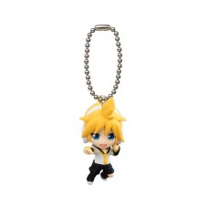 01-11006  vocaloid Hatsune Miku Winter Edition Mini Figure Swing /  Mascot  Key Chain 300y - Kagamine Len