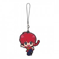 01-13553 Ranma 1/2 Capsule Rubber Mascot 300y  -  Ranma Saotome Girl