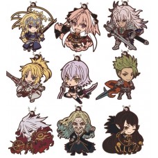 01-18277 Fate / Apocrypha Capsule Rubber Mascot 300y  -  Set of 9 