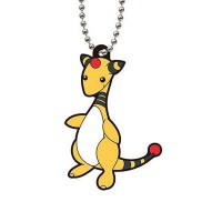 02-23311 Bandai  Pocket Monster Pokemon Capsule rubber Mascot Vol. 6 300y - Ampharos (Denryu)