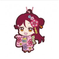 01-23379 Bandai  School Idol Project Love Live! Sunshine!! Capsule Rubber Mascot Vol. 8 300y - Riko Sakurauchi