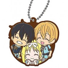 01-26915 Sword Art Online SAO  Alicization Capsule Rubber Mascot Vol. 2 300y - Kirito / Alice / Eugeo