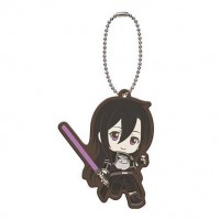 01-29193 Sword Art Online SAO Capsule Rubber Mascot 01 300y - Kirito (Phantom Bullet)