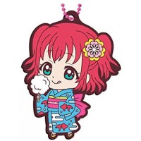 01-29377 Love Live! School Idol Project Sunshine!! Capsule Rubber Mascot Vol. 11 Yukata Kimono Dress Version 300y - Ruby Kurosawa