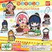 01-29485 Laid-Back Camp (Yuru Camp) Capsule Rubber Mascot 300y - Set of 5