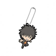 01-29671 A Certain Magical Index III Toaru Majutsu no Index III Capsule Rubber Mascot 300y - Kamijou Touma