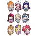 01-29715 Love Live! School Idol Project Sunshine!!  Winter Version Capsule Rubber Mascot Vol. 12 300y - Set of 9