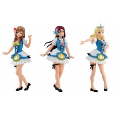 01-32657 Love Live! School Idol Project Sushine!! Gasha Portraits Vol. 8 Water Blue New World 500y - Set of 3