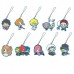 01-33387 From TV animation One Piece Sweet Friends Capsule Rubber Mascot  300y - Set of 10