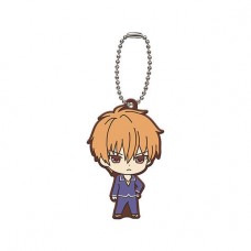 01-40575 Fruits Basket Capsule Rubber Mascot  300y - Kyo Sohma