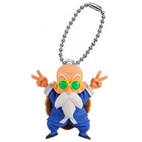 01-41741 Dragon Ball Super Ultimate Deformed Mascot UDM The Burst 41 Mini Figure Mascot 200y - Master Roshi (Rare Peace Sign Version)