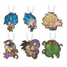 01-50179  Dragon Ball Chosenshi Super Warrior Capsule Rubber Mascot Vol. 6 300y - Set of 6