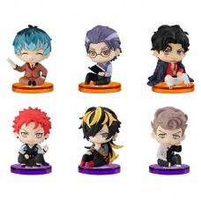 01-50991 Hypnosis Mic Division Rap Battle Three Truces! Suwarasetai Mini Figure Collection 400y - Set of 6