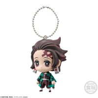 01-62727 Demon Slayer: Kimetsu no Yaiba Shokugan SD Deformation  Keychain Mascot #3 Blind Box  Trading Figure - Tanjiro Kamado