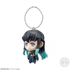 01-62727 Demon Slayer: Kimetsu no Yaiba Shokugan SD Deformation  Keychain Mascot #3 Blind Box  Trading Figure - Tokito Muichiro