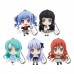 01-35713 BanG Dream! Girls Band Party! Roselia Collection Mini Figure Mascot Key Chain  300y - Set of 5