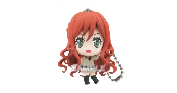 01-35713 BanG Dream! Girls Band Party! Roselia Collection Mini Figure  Mascot Key Chain 300y - Lisa Imai