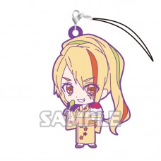 01-36196 Zombie Land Saga Capsule Rubber Mascot Strap Vol. 2 300y - Saki Nikaido