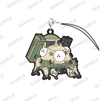 01-17576 Ghost in the Shell SAC_2045 Capsule Rubber Strap 300y - Tachikoma (Green)