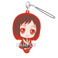 01-71799 Bang Dream! Girls Band Party! Capsule Rubber Mascot Strap Afterglow Ver. 300y - Hazawa Tsugumi