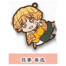 01-71166 Demon Slayer Capsule Rubber Mascot Vol. 2 300y - Zenitsu Agatsuma